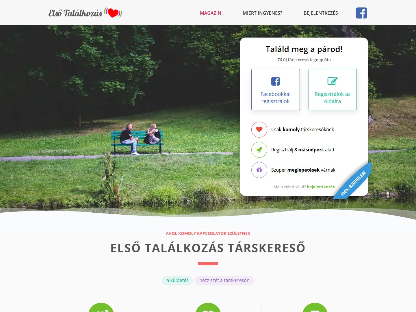 Első Találkozás társkereső